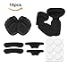 Heel Snugs,high Heel Pads,High Heel Liners,Anti Slip Heel Cushion Inserts,Ball of Foot Cushions,Insoles for High Heels,Blister Prevention & Improve Shoes Too Big