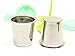 Set of 2 Loose Tea Strainers with Tea Scoop | Best Extra Fine Tea Infusers for Steeping Loose Leaf Tea | Cute Tea Steepers for Brewing the Best by Teavli