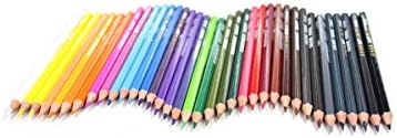 Colored Pencil Set With 36 Coloring Pencils with Sharpener and Canvas Pencil Bag
