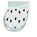 aden + anais Burpy Bib, 100% Cotton Muslin, Soft Absorbent 4 Layers, Multi-Use Burp Cloth and Bib, 22.5” X 11”, 2 Pack, High Seas