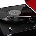 SB6085 Floor Stand Turntable, Bluetooth Receiver, CD Player, FM Radio, Wood Cabinet, 3W RMS Speakers x 2 (Red)thumb 3