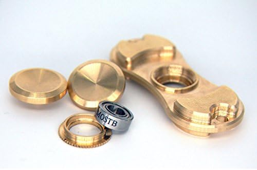 Fingertip Gyro Hand Spinner Fidget Toy Brass EDC Focus Toy Absolutely Silent