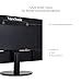 ViewSonic VA2419-SMH 24 Inch IPS 1080p LED Monitor with Ultra-Thin Bezels, HDMI and VGA Inputs for Home and Office
