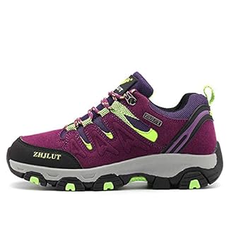 Boteman walking shoes mens womens hiking boots waterproof mountain trekking shoes travelling backpacking camping breathable trail running trainers