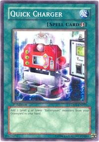 Yu-Gi-Oh! - Quick Charger (LODT-EN055) - Light of Destruction - 1st Edition - Common