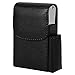Beennex PU Leather Cigarette Case- PU Leather Tobacco Pouch Lighter Holder Name Card Storage Container Blackthumb 1