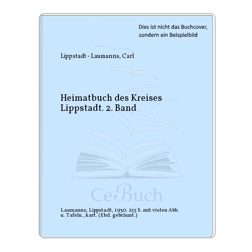 Heimatbuch Des Kreises Lippstadt 2 Band Amazon De Carl