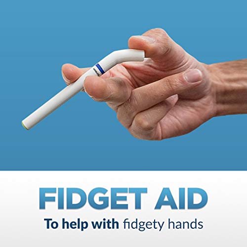QuitGo Oral Fixation Support, Clinically Studied, Oxygen Inhaler to Stop Smoking, Includes Free How to Quit Smoking Step-by-Step Guide (2 Pack, Oxygen Inhaler)