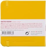 Talens Art Creation Sketchbook Golden Yellow 12x12 cm 140 g 80 Sheets view 2