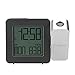 Oregon Scientific PROJI Projection Atomic Clock with Indoor Temperature Calendar Alarm - Gray