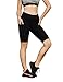 AJISAI Womens 8.5 inches Pro Compression Yoga Running Workout Biker Shorts Spandex Athletic Tights