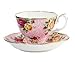 Royal Albert Collectible Teas Dusky Pink Lace Cup and Saucer