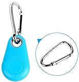 iMounTEK Mini Smart Anti-lost Alarm, Remote (GPS Tracker for Luggage, Kids, Keys, Pets, Camera Shutter, Wireless, Bluetooth, Google Play App iTracing, Eight Tracker Tags, Selfie Shutter) - Blue