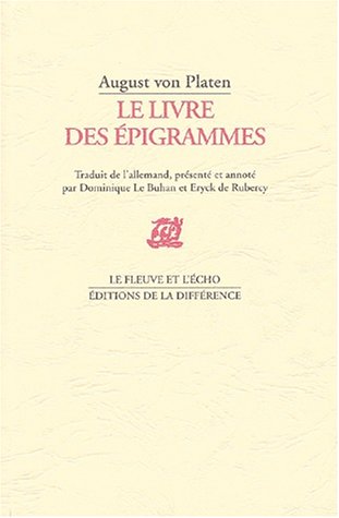 Le  livre des épigrammes