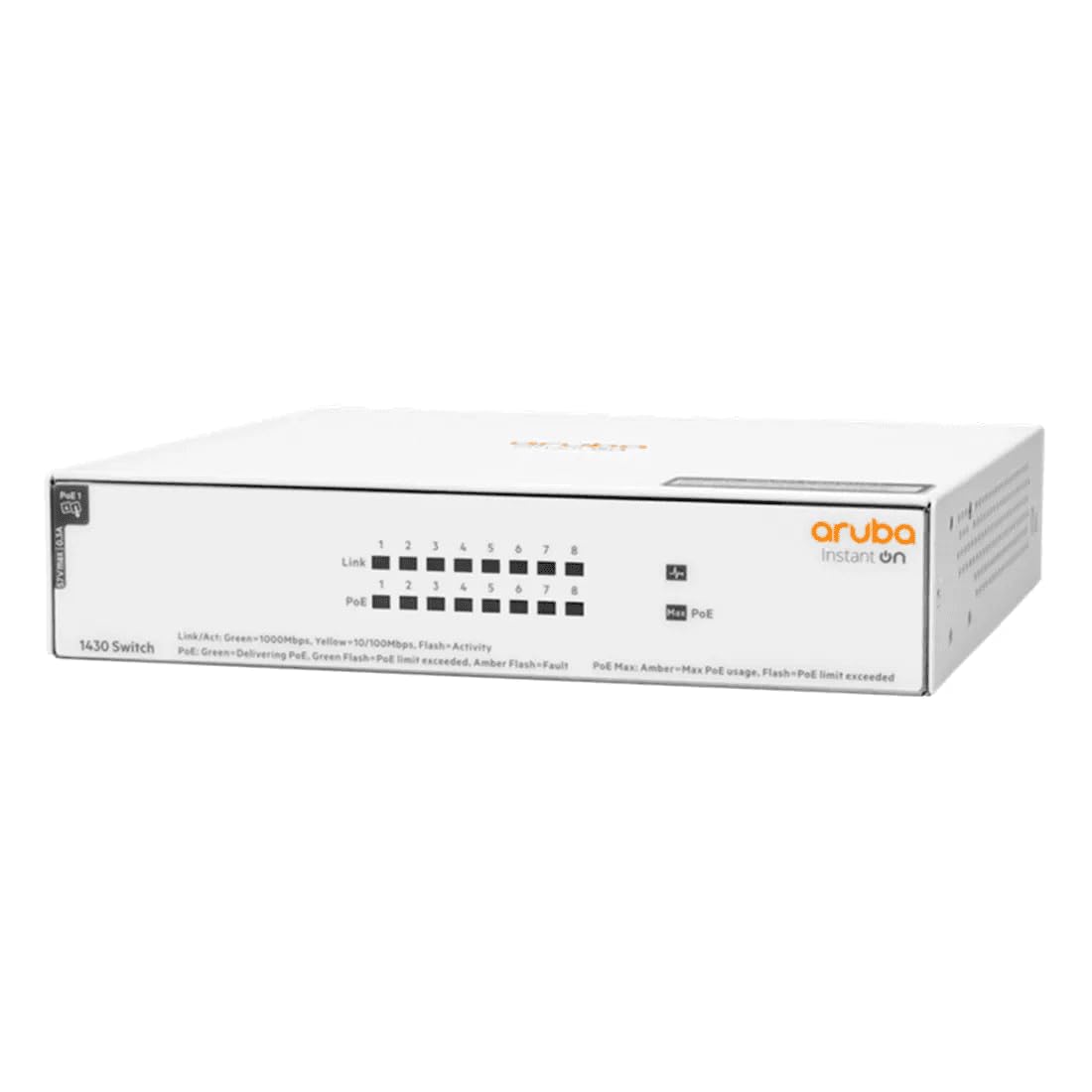 Aruba Instant On 1430 8xGbE PoE Switch 64W