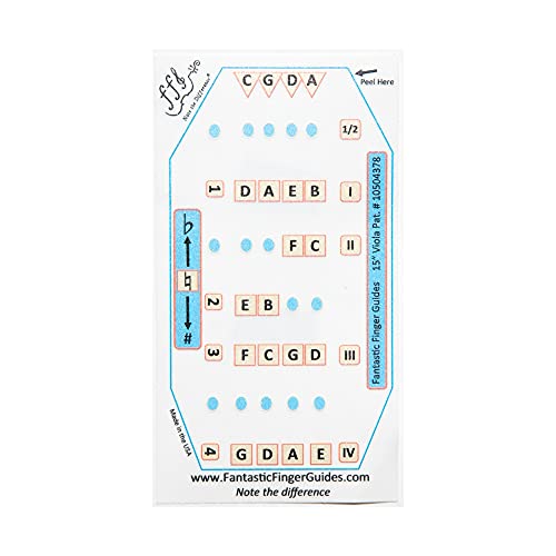 Fantastic Finger Guide for Violas Stringed Musical Instruments