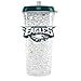 NFL Philadelphia Eagles 16oz Crystal Freezer Tumbler with Lid and Straw
