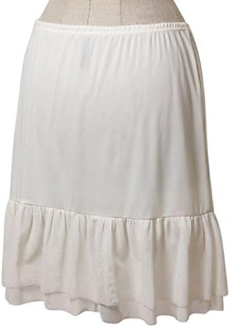 Dress Extender, Lace Skirt Extender, Lace Slip Dress Extender (Small, Off White)