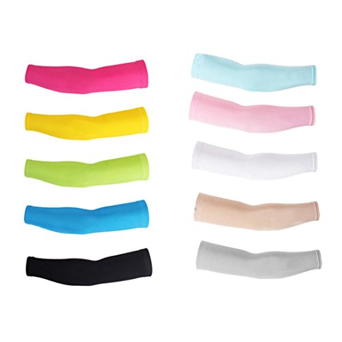 image for Nacome Arm Sleeves,UV Protection Cooling Arm Sleeves for Men Women You