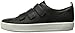 ECCO Men's Soft 8 3-Strap Fashion Sneaker, Black, 9-9.5