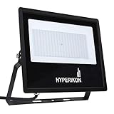 Hyperikon LED Flood Light, 200W (1000 Watt HID HPS Replacement), Super Bright Outdoor Area Lighting, 5000K, Waterproof, DLC
