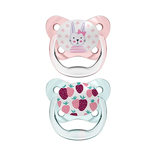 Dr. Brown's PreVent Orthodontic Baby Pacifier, Suction Free Air Channel