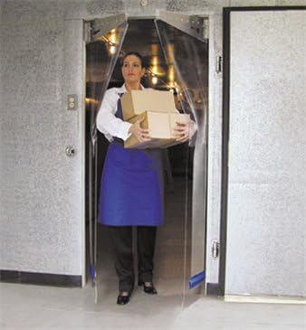 Curtron Products PP-C-120-48108 Polar-Pro Flexible Swinging Door for Walk-In