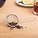 HIC Kitchen Fine Mesh Tea Strainer With Helper Handle, 18/8 Stainless Steel, 2.75-Inch, For Sifting, Straining, And Brewing Tea, Coffee, Or Cocktails