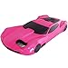For iPhone 6 Plus iPhone 6S Plus, WwWSuppliers 3D American Muscle Edition Luxury Race Sports Automobile Car Case Kick-Stand Hard Protective Cover Estuche Funda (Hot Pink)