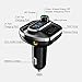 Bluetooth FM Transmitter,Acekool Wireless In-Car FM Transmitter Radio Adapter Car Kit With Dual-USB Car Charger Magnetic Mount For Car(Hands Free Calling USB Flash Driver Micro SD Card)