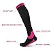Compression Socks for Women & Men (2 Pairs), Deilin Graduated Compression Sock 20-30 mmhg for Running, Athletic Sports, Flight Travel, Nurses, Maternity Pregnancy, Shin Splints, Edema, Varicose Veins