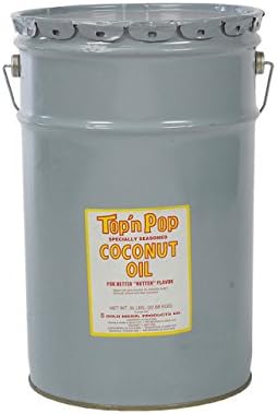 Gold Medal 2041 50Lb Drum Coconut Oil W/Butter Flavor