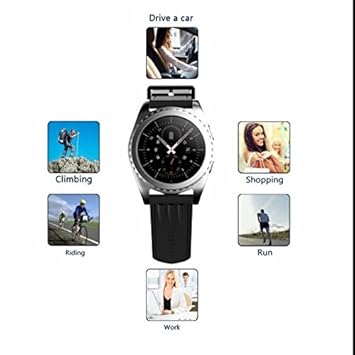 GPS Sport Fitness Smartwatch, podómetro PULSÓMETRO Running ...