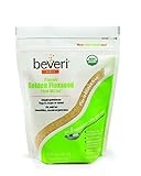 Beveri Nutrition-Organic Golden Milled Flax Seed-Fine Milled Seed-A Natural, Essential High-Protein + Fiber Superfood-1 Pound Bag (Packaging May Vary)