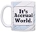 Accountant Gifts for Women It's Accrual World CPA Accountant Gifts for Men Accountant Gifts for Office 11oz Ceramic Coffee Mug with Handle