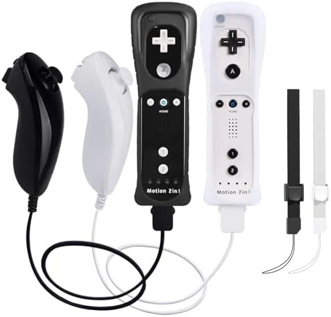 Amazon.com: XYAB - Wii Remote with Nunchuck Controller for