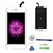 FFtopu iPhone 6 Plus Screen Replacement White 5.5'', LCD Display & Touch Screen Digitizer Frame Assembly Set with Free Repair Tools for iPhone 6 Plus