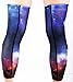 COOLOMG (Pair Basketball Knee Pads for Kids Youth Adult Nebula Galaxy Long Leg Knee Sleeves Protector Gear EVA NASA Digital Camo XXS-XL