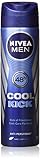 Nivea Cool Kick Deo for Men Spray 48 Hr Antiperspirant 150ml (Pack of 3)