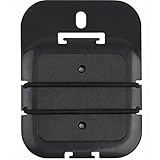 WALI Ultimate Streaming Media Box Mount Holds up to 2.2 lbs Best Use with Dot Gen2, Roku, Apple TV, Google Home Mini and More (PMM001), Black