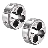 uxcell 3/8"-24 UNF Round Die, Machine Thread Right