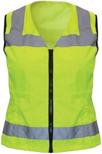 Old Toledo UHV662 325 LADIES HI VIS NYLON VEST YELLOW S