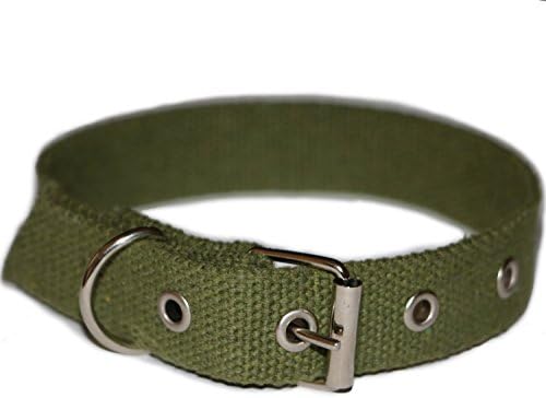 ALAN S-size, Durable tarpaulin dog collar for small dogs (Neck: 11-14.6 inches/28-37 cm)