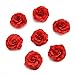 fake flowers heads Bulk Artificial Silk Mini Rose Flower Head Wedding Home Decoration DIY Garland Scrapbook Gift Box Craft Fake Flower 30pcs/lot 4.5cm (Multicolor)