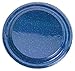 GSI Outdoors Pioneer 10.375 Inch Camp Dinner Plate with Stainless Rim for Camping or Cabin