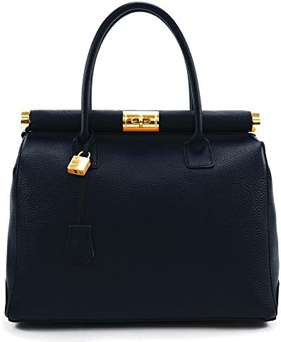Cortina Leather Bag For Women, Italian Handicraft with Style and Elegance, Cross Body, Shoulder Handbag, Tote, Top-Handle () - Including Special Box