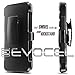 Evocel New Generation Series Phone Case Compatible with LG K7, LG Tribute 5, LG Escape 3, LG K8 with Belt Clip Holster and Kickstand, Black