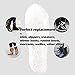Australian Sheepskin Insoles Women Soft Warm Wool Insoles for Shoes, Wellies, Slippers, Bootsthumb 4