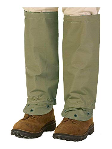 TurtleSkin SnakeArmor Reversible Snake Gaiters (Sage/Sage with Storage Bag, Regular) - Thumbnail 3
