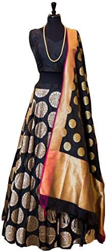 Designer wedding bridal ethnic banarasi brocade lengha dream exporter 1113